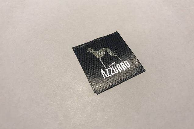 wszywki, metki konserwacyjne z przepisem prania